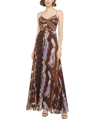 Halston Heritage Fosette Gown