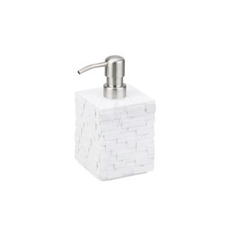 tomasucci Dispensador de jab&oacute;n de pared, blanco