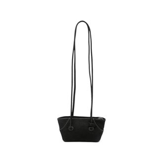 Margesherwood Contrast-stitched Leather Crossbody Bag