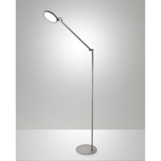 Fabas Luce L&aacute;mpara de pie led fabas luce en aluminio blanco, h.135 cm