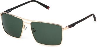 Fila SFI893 300Y Mens Sunglasses Gold Size 60