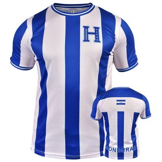 Fury Honduras Soccer Jersey - Honduras Soccer Shirt - Camiseta de Futbol Honduras Jersey Hombres/Men/Mujeres/Women/Unisex, Sublimated, Large