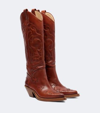 Gabriela Hearst Botas cowboy Capitana de piel