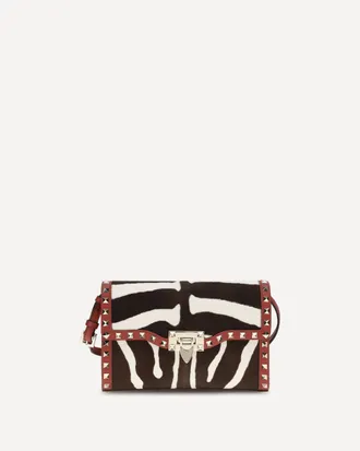 Valentino Garavani Borsa a Tracolla stampa zebra Woman UNI