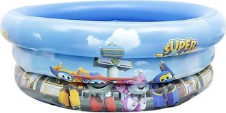Trade Shop Trade Shop - Piscina Gonfiabile 3 Tubi Con Stampa Super Wings Diametro 100 Cm