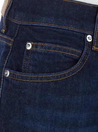 Roy Rogers Wide-Leg Denim Jeans - Blue