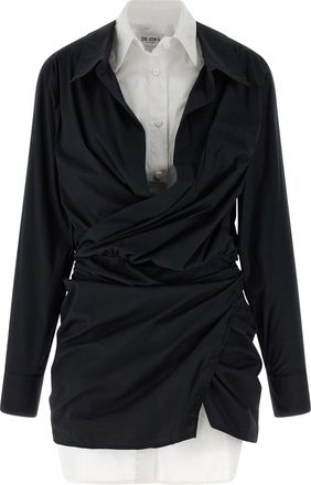 The Attico Das doppellagige Hemdkleid von Attico