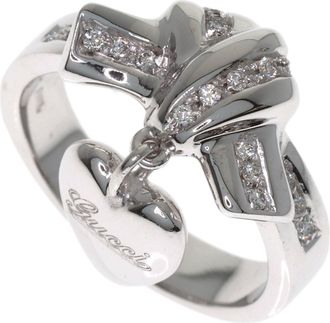 Gucci White Gold (18K) Band Ring (Pre-Owned)