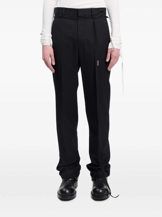 Ann Demeulemeester Worsted Wool Gabardine Trousers