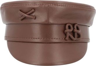 Ruslan Baginskiy Brown Solid Bakerboy Hat