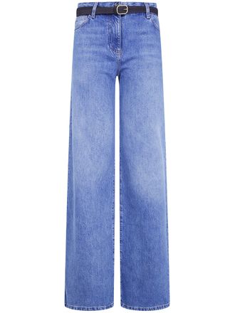Elisabetta Franchi Jeans Wide Leg Pj20n66e2