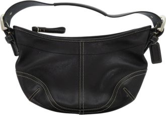 Coach Leather Shoulder Bag (Pre-Owned)