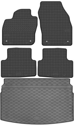OEM Juego De Alfombrillas De Goma Para Coche Y Alfombrilla Para Maletero Para Vw T-cross Suv A Partir De 2019