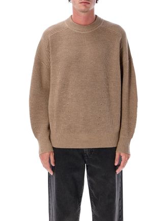 Isabel Marant Isabel Marant Mens Barry Knit - Tan Wool - Size X-Large