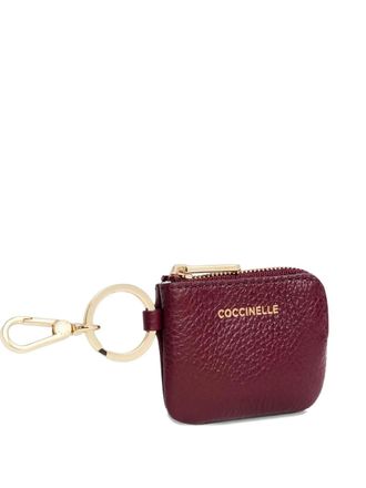 Coccinelle Alias coin pouch - women - Calf Leather - One Size - Red