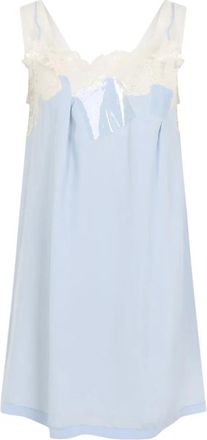 Maison Margiela Nightgowns, female, Blue, Size: XS Taped Slip Dress