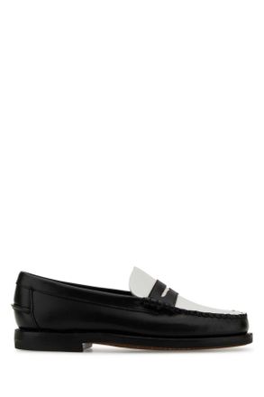 Sebago Two Tone Leather Classic Dan Loafers