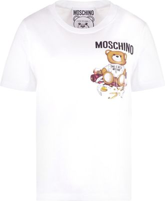 Moschino Cotton Crew-neck T-shirt