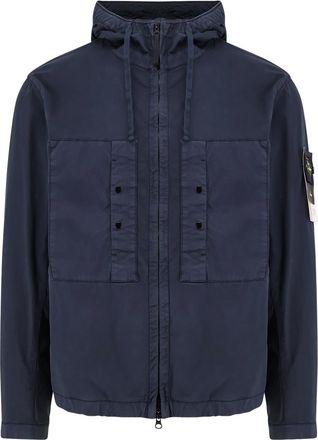 Stone Island Supima Cotton Twill Stretch-tc Jacket