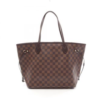 Louis Vuitton Brown Ebene Coated Canvas Damier Canvas Leather Handbag Tote Bag (Pre-Owned)