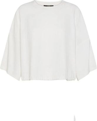 Seventy Viscose Cady Crepe Blouse - Dames - Blouses - Wit - M - Overhemden