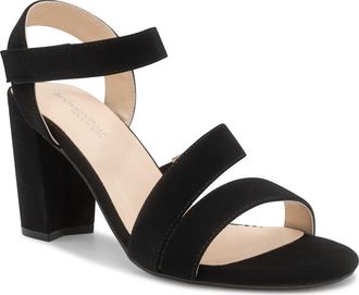 Touch Ups Lucille Ankle Strap Sandal in Black at Nordstrom, Size 10.5
