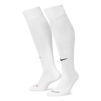 Nike Mens Nike Solid Color Logo Soccer/Football Sports Socks One Pair White SX5728-100