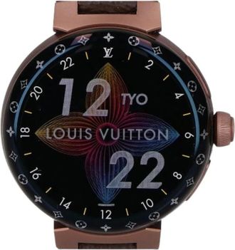 Louis Vuitton Pre-owned Watches, male, Black, Size: ONE SIZE Pre-owned Vintage Watch