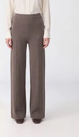 Calvin Klein Pantaloni in maglia a gamba larga con paillettes