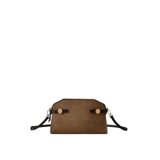 Borbonese Cross Body Bags, female, Brown, Size: ONE SIZE Gemini Crossbody Bag