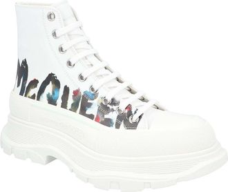 Alexander McQueen Alexander Mcqueen Mens Calfskin Tread Slick Boot, Never Worn (Authentic Pre- Loved)