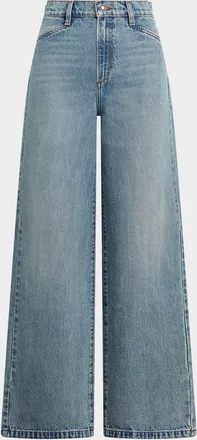Favorite Daughter The Mischa Super High-Rise Wide-Leg Jeans