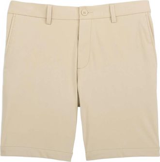 Scott Barber Mens Sono Travel Short In Khaki