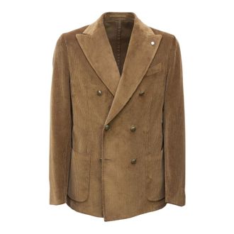 Luigi Bianchi Mantova Uomo, Giacche, Marrone, XL, new