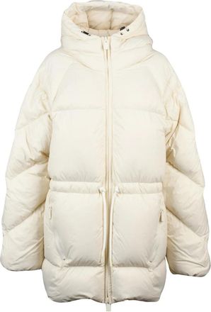Bacon White Polyamide Owl Down Jacket