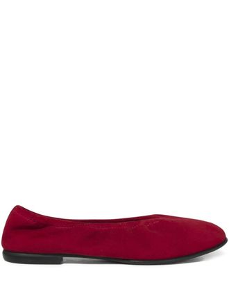 SIMKHAI Danna round-toe ballet flats - Red