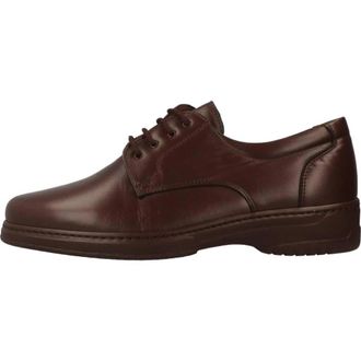 Pinoso's Blucher - Heren - Nette schoenen - Bruin - 43 EU - Leer - Schoenen