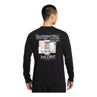 Nike Basketball Long-Sleeve Shirt Just Do It Anytime HV1771-010