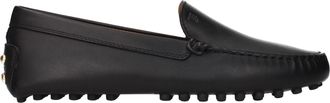 Tod's Tods Damess Instappers zwart leer