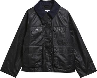 Barbour Wax Jacket - Dames - Jassen - Blauw - Maat: L