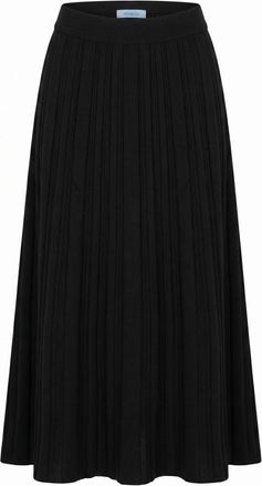 Malo Black Cotton Women Womens Skirt