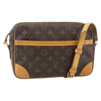 Louis Vuitton Pre-owned Cross Body Bags, female, Brown, Size: ONE SIZE Pre-owned Trocadero 27 Shoulder Bag