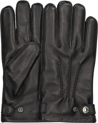 Gianni Chiarini Hertenleren Handschoenen - unisex - Handschoenen - Zwart - L - Leer - Accessoires