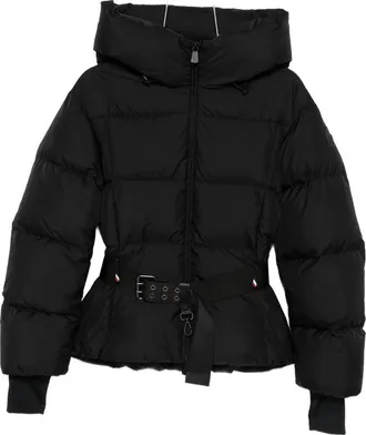 Moncler Belted Hooded Jacket