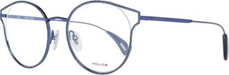 Police Blauwe Vrouwen Optische Monturen Butterfly Stijl - Dames - Brillen - Blauw - ONE Size - Accessoires