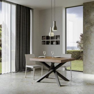 Itamoby Tavolo volantis 90X130 Noce allungabile a 234 cm