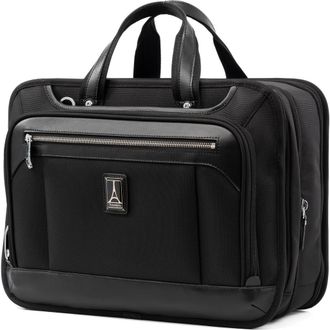Travelpro Platinum Elite Expandable Business Laptop Briefcase, Fits up to 15.6 Laptop in Shadow Black at Nordstrom