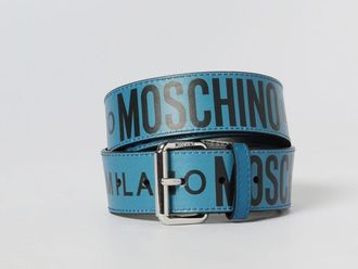 Moschino Cintura Moschino Couture in pelle con logo stampato