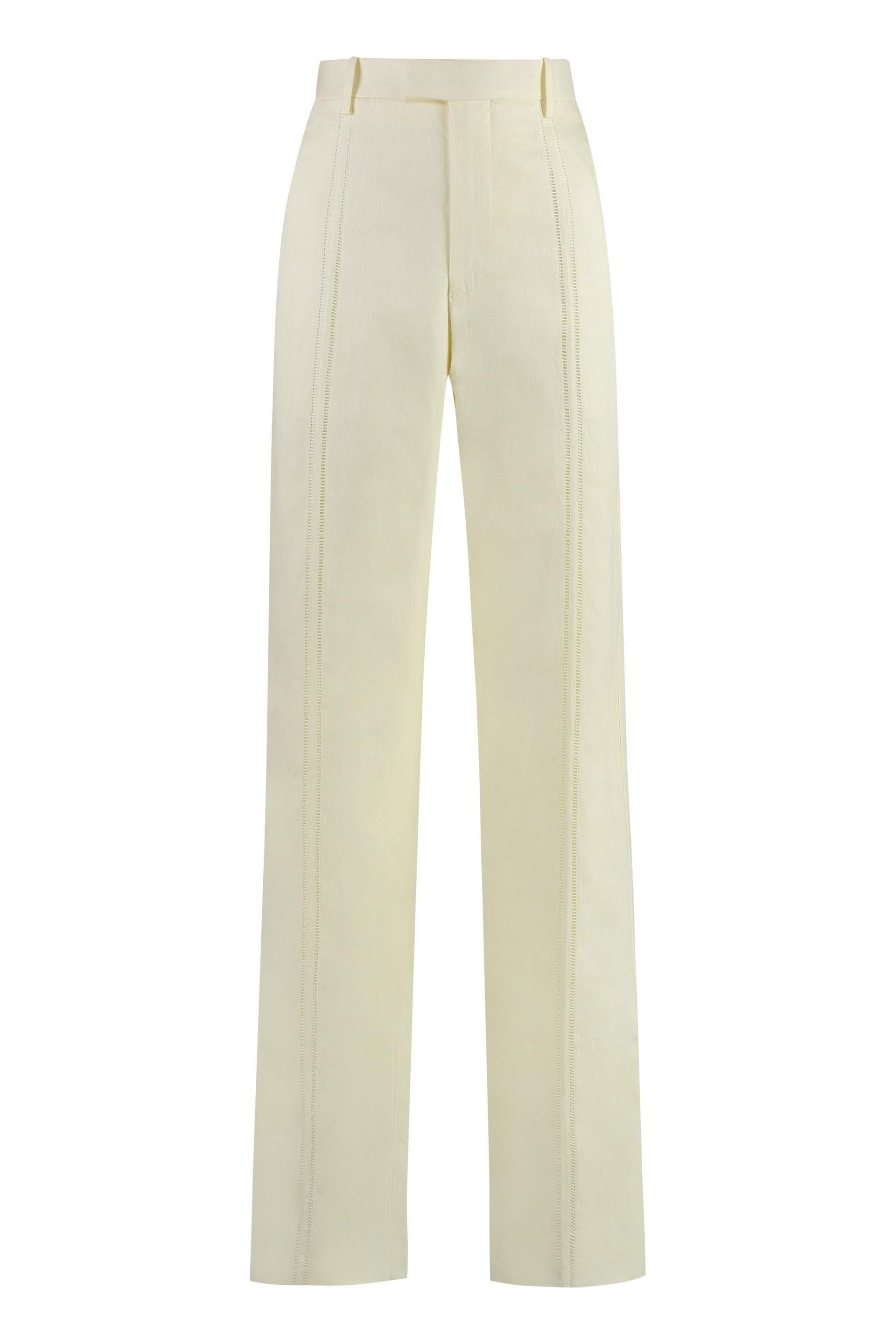 Bottega Veneta Linen Pants − Sale: up to −48% | Stylight
