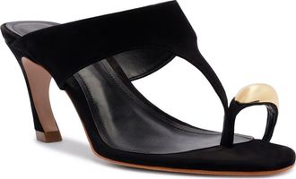 Schutz Maisie Kitten Heel Slide Sandal in Black at Nordstrom, Size 10.5